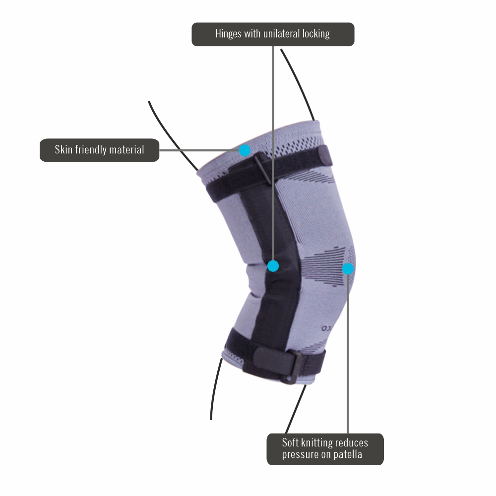 Buy Vissco Hinged Knee Cap Support Online In India