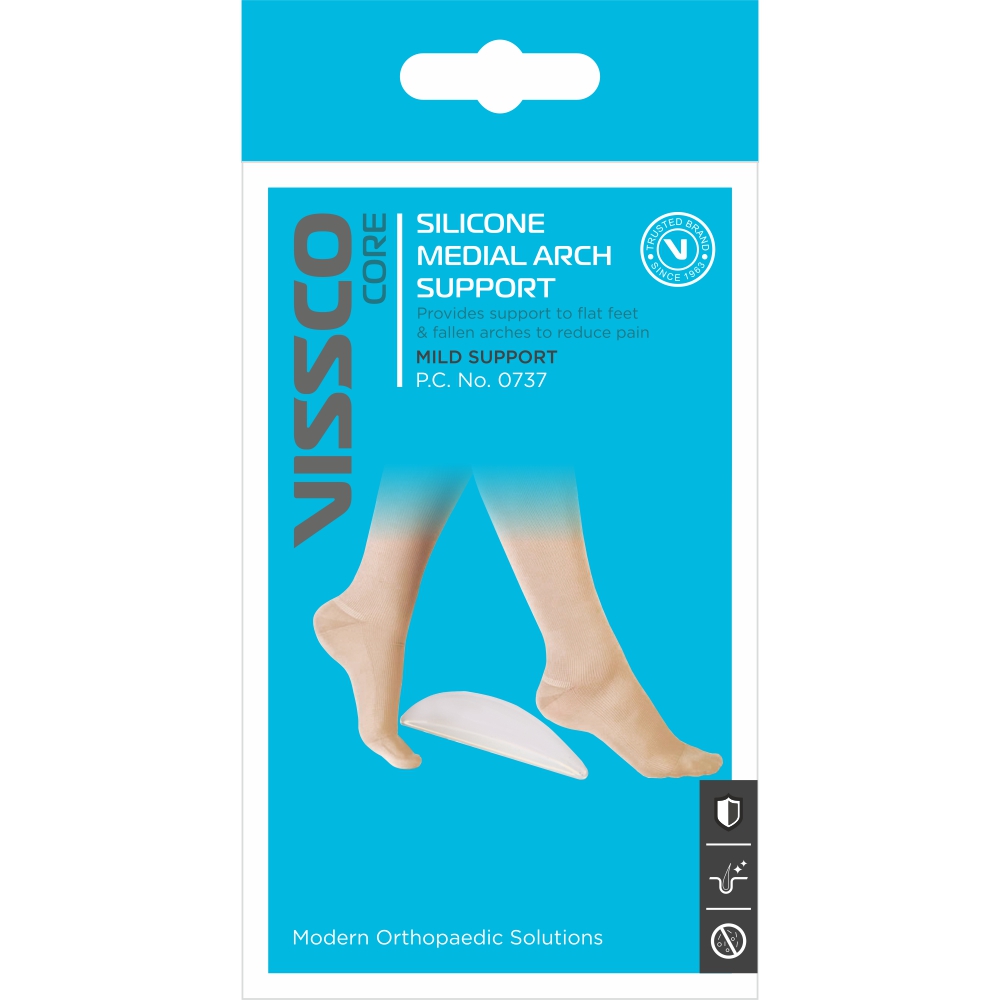 silicone medial arch support