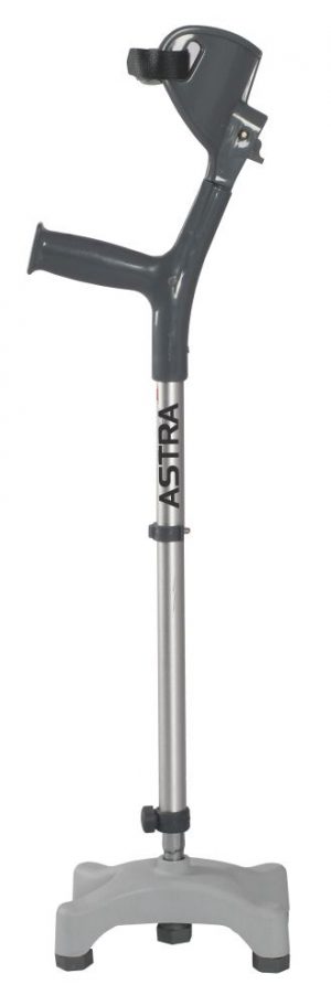 Astra Max Elbow Crutch - Quadripod base