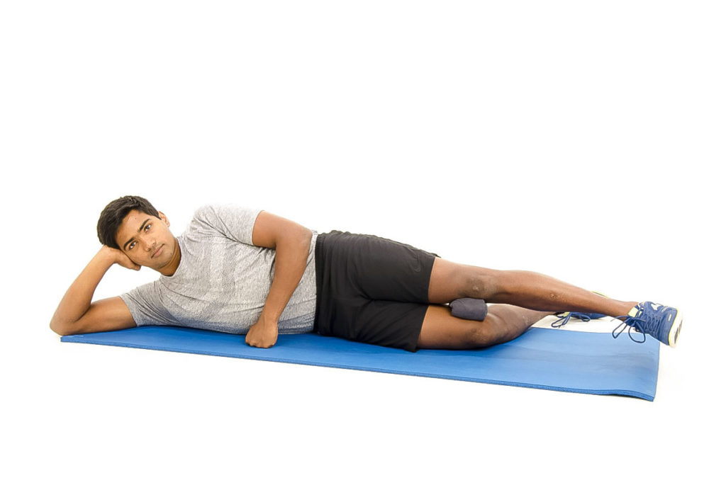 Side Lying Knee Bend