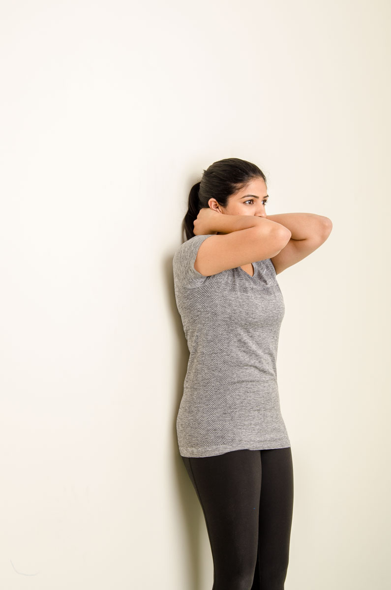 Elbow Touches against Wall Vissco Healthcare Private Limited.