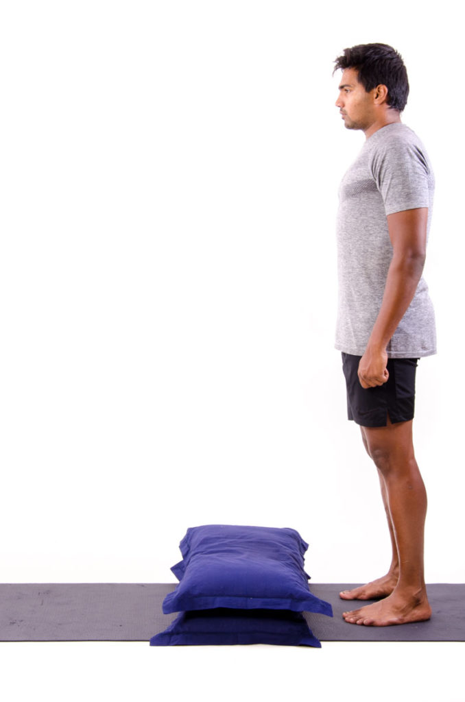 Getting on and off 2 Pillows Front