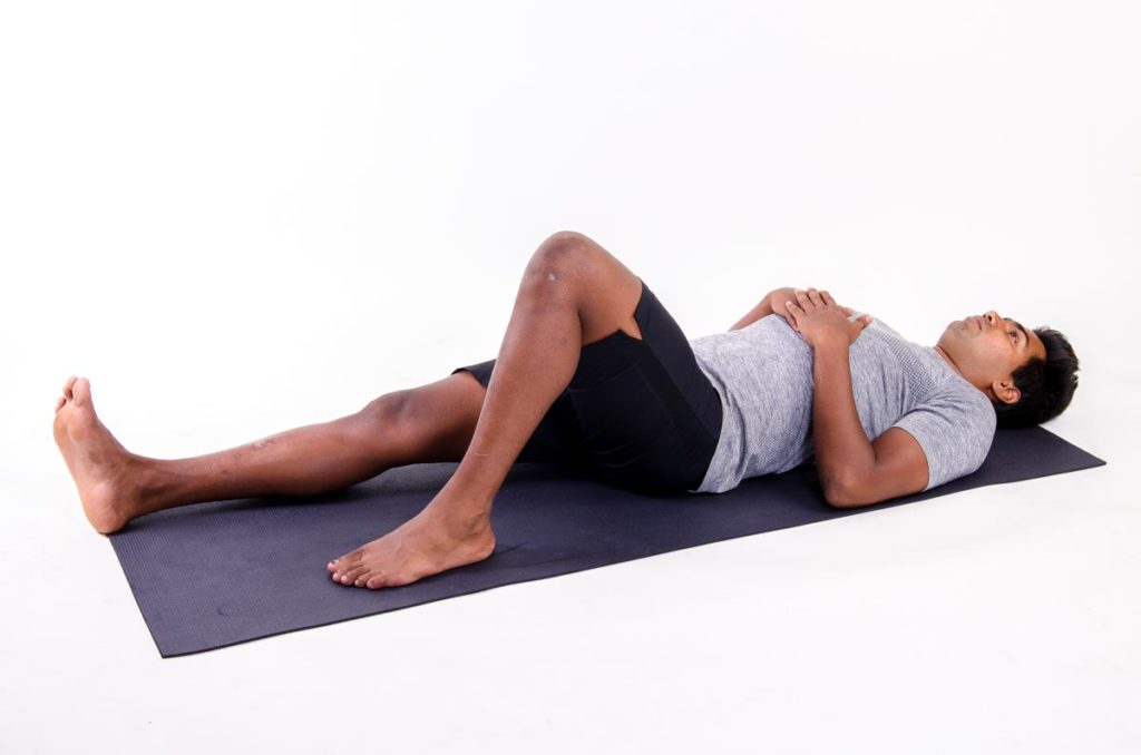 Supine Hip External Rotation with Knee Flexed