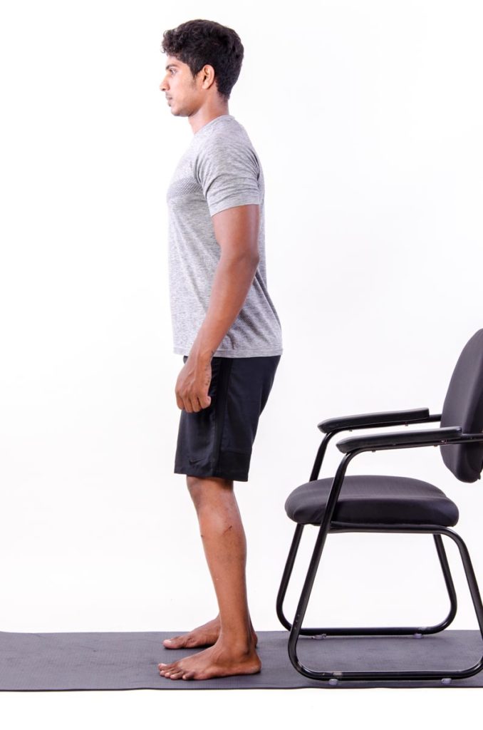 Sit to Stand on Chair
