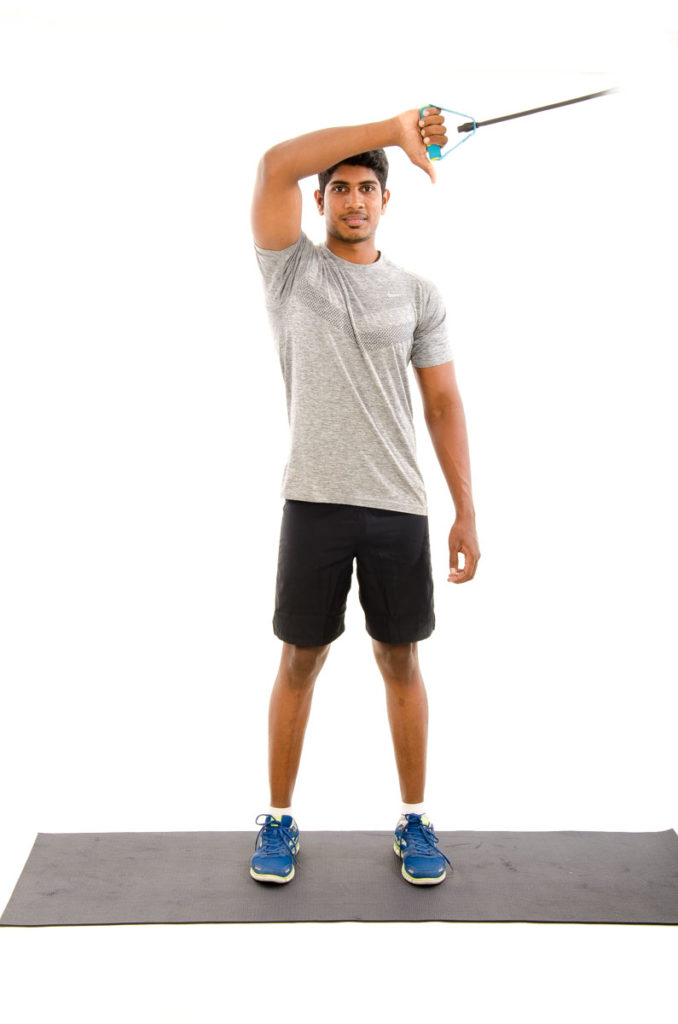 Resistance Tube Diagonal Throw