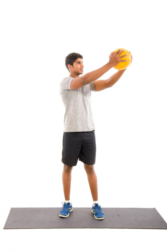 PNF-Extension with Medicine Ball