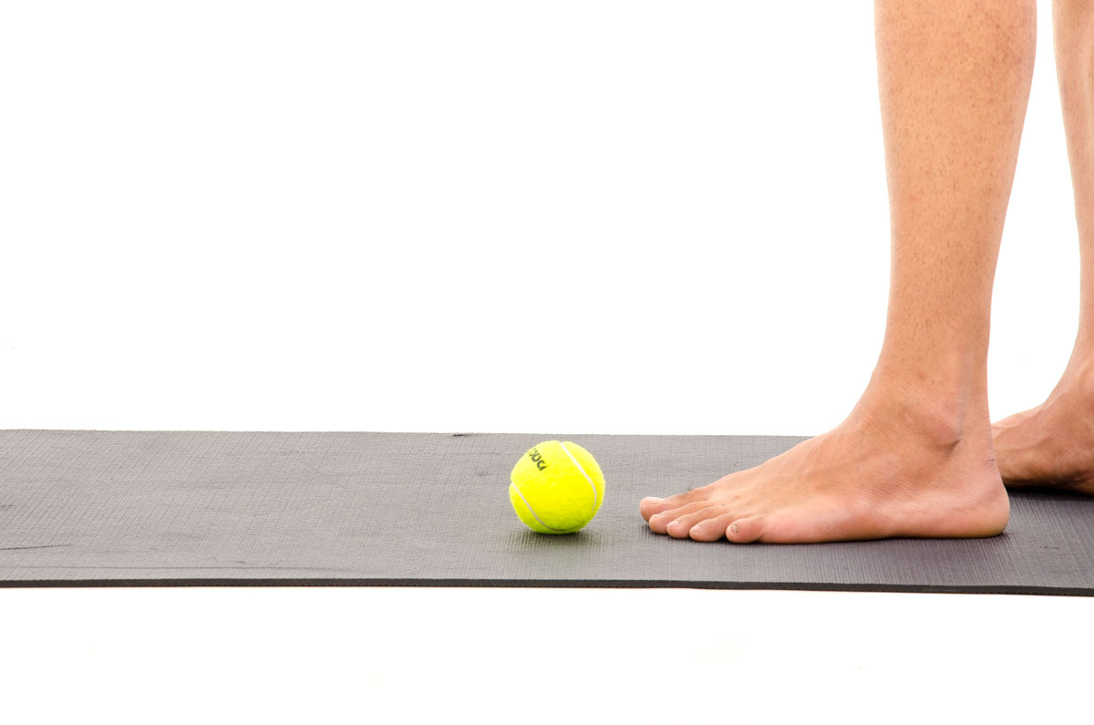 Foot Roll On Tennis Ball