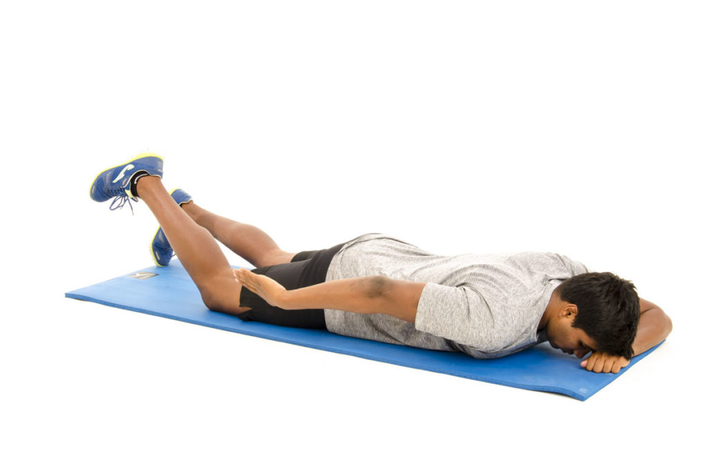 Lying Quadricep Stretch