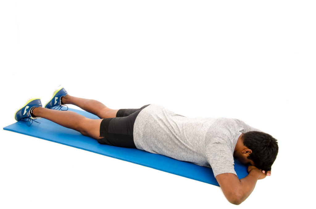 Prone Hip Internal-External Rotation with Knee Flexed