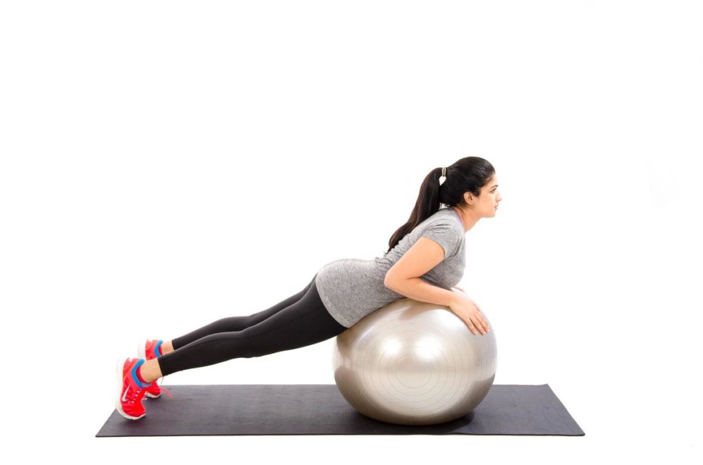 Backward Bend On Gym Ball