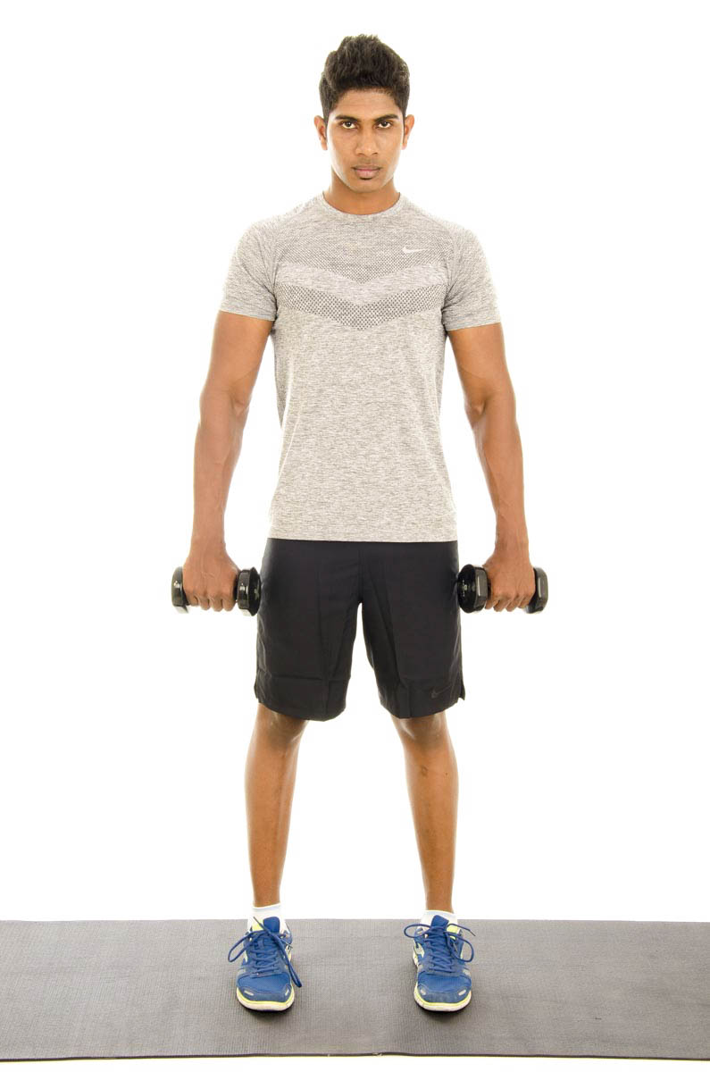 Reverse Bicep Curl with Dumbbell Vissco Healthcare Private Limited.