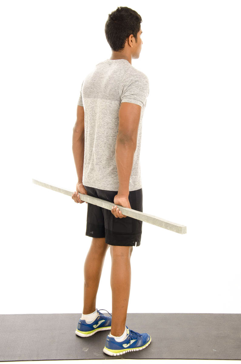 Shoulder Extension using Cane