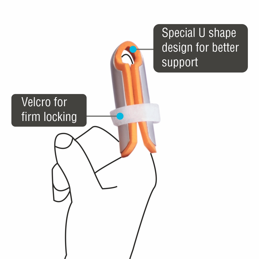 Buy Vissco Cot Finger Splint Univeral Online In India