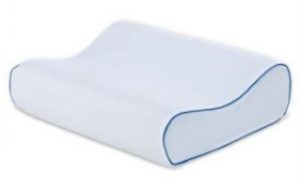 contoured memory foam pillow