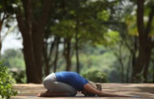 Balasana or Child pose