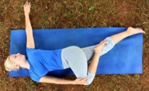 Natarajasana or Reclining Twist