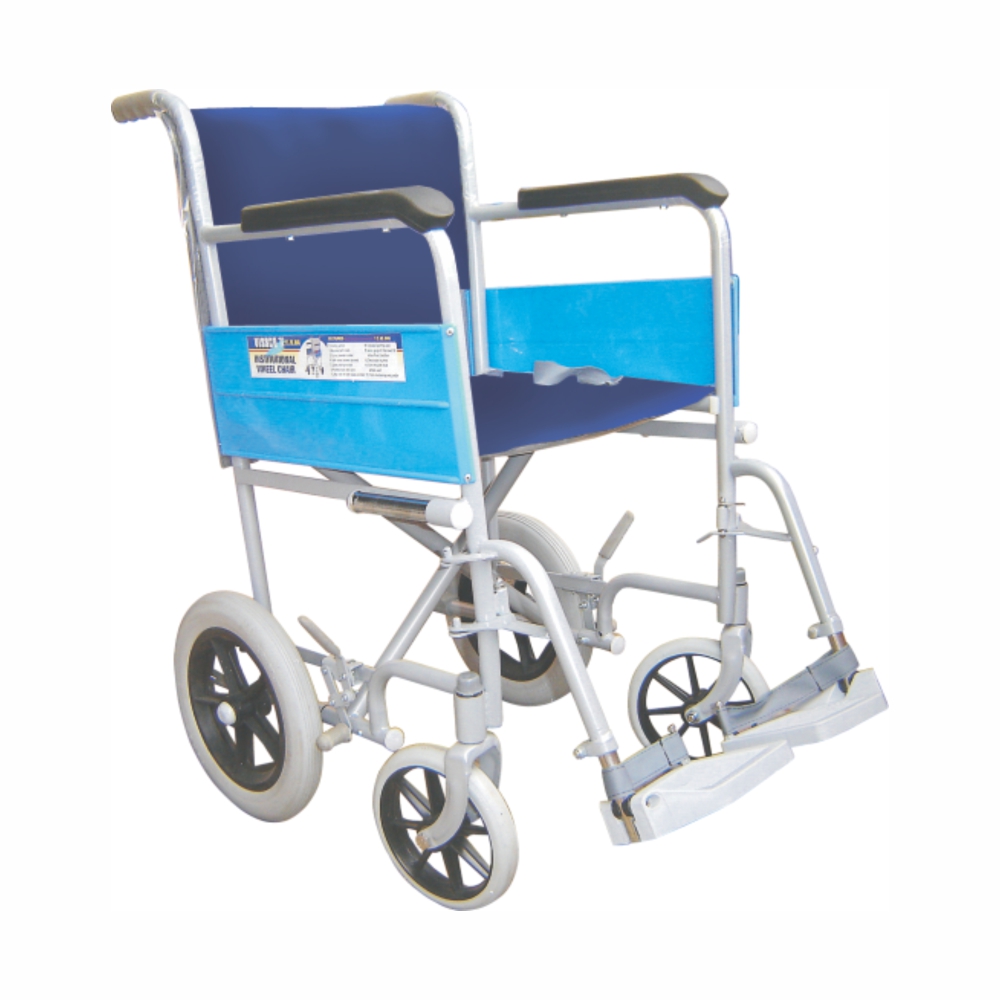 Buy Institutional Invalid Wheelchair With 300MM Rear Wheel Online