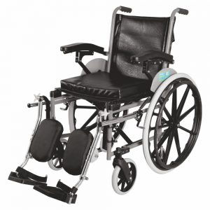 IMPERIO WHEELCHAIR WITH ELEVATED FOOTREST WITH MAG WHEELS