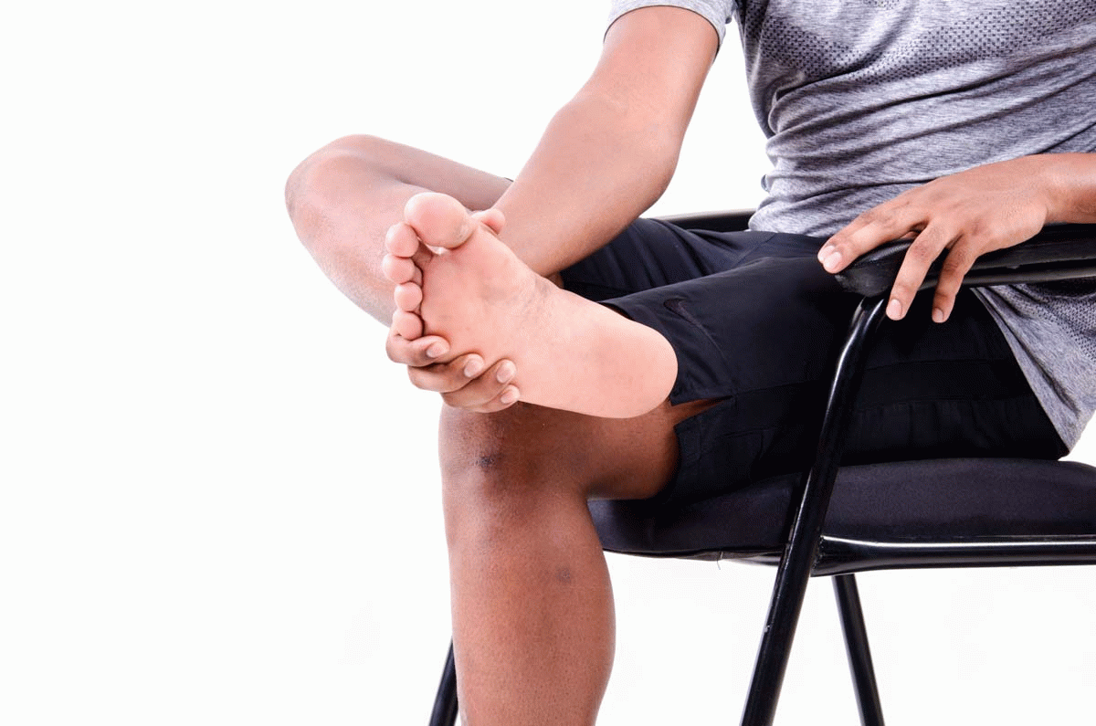 Sitting Eversion Stretch with Hand Vissco Healthcare Private Limited
